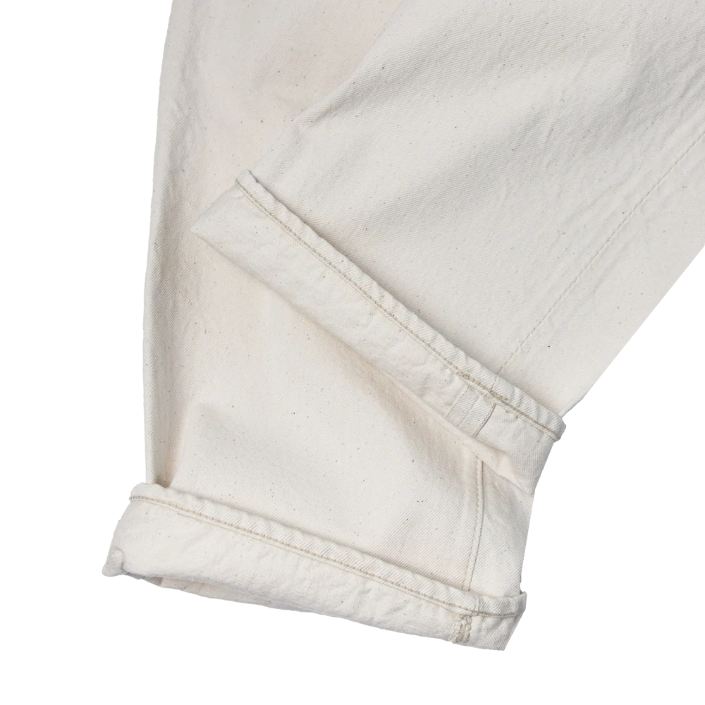 0105EC - Wide Ecru Denim - - Image 4
