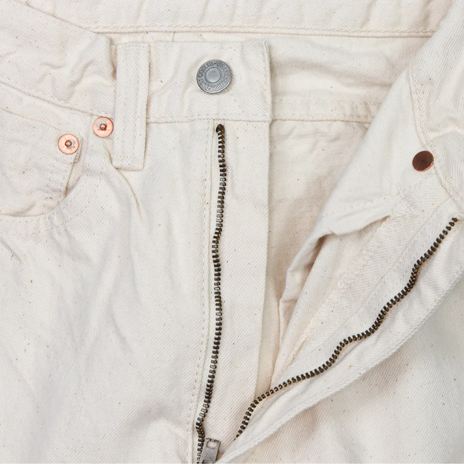 0107EC - “Monroe” Ecru Denim - - Image 3