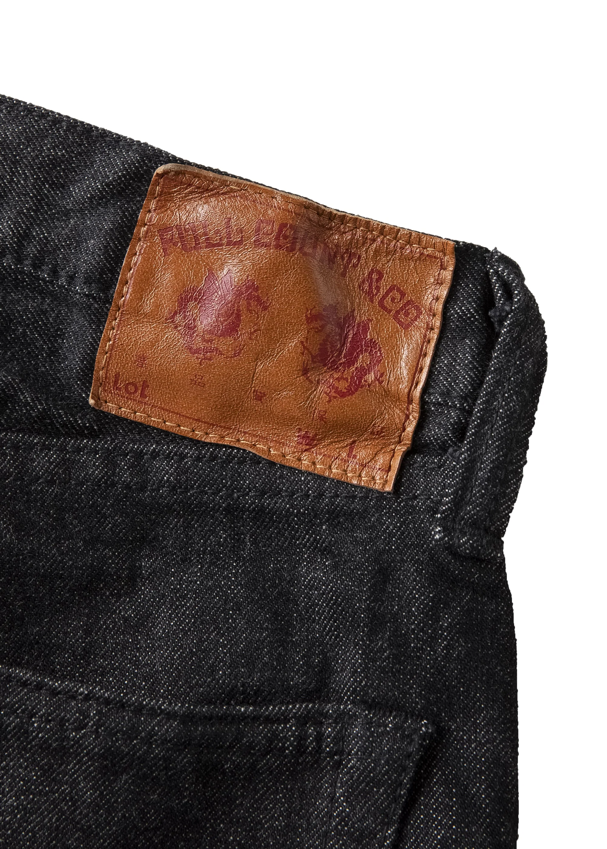 1101BK - Straight Black Denim - - Image 4