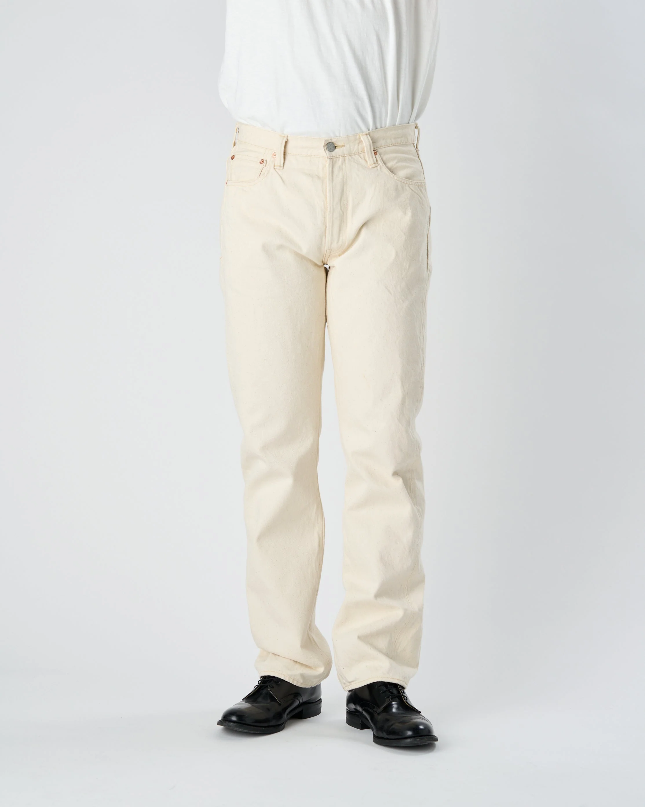 1101EC - Straight Ecru Denim - - Image 5