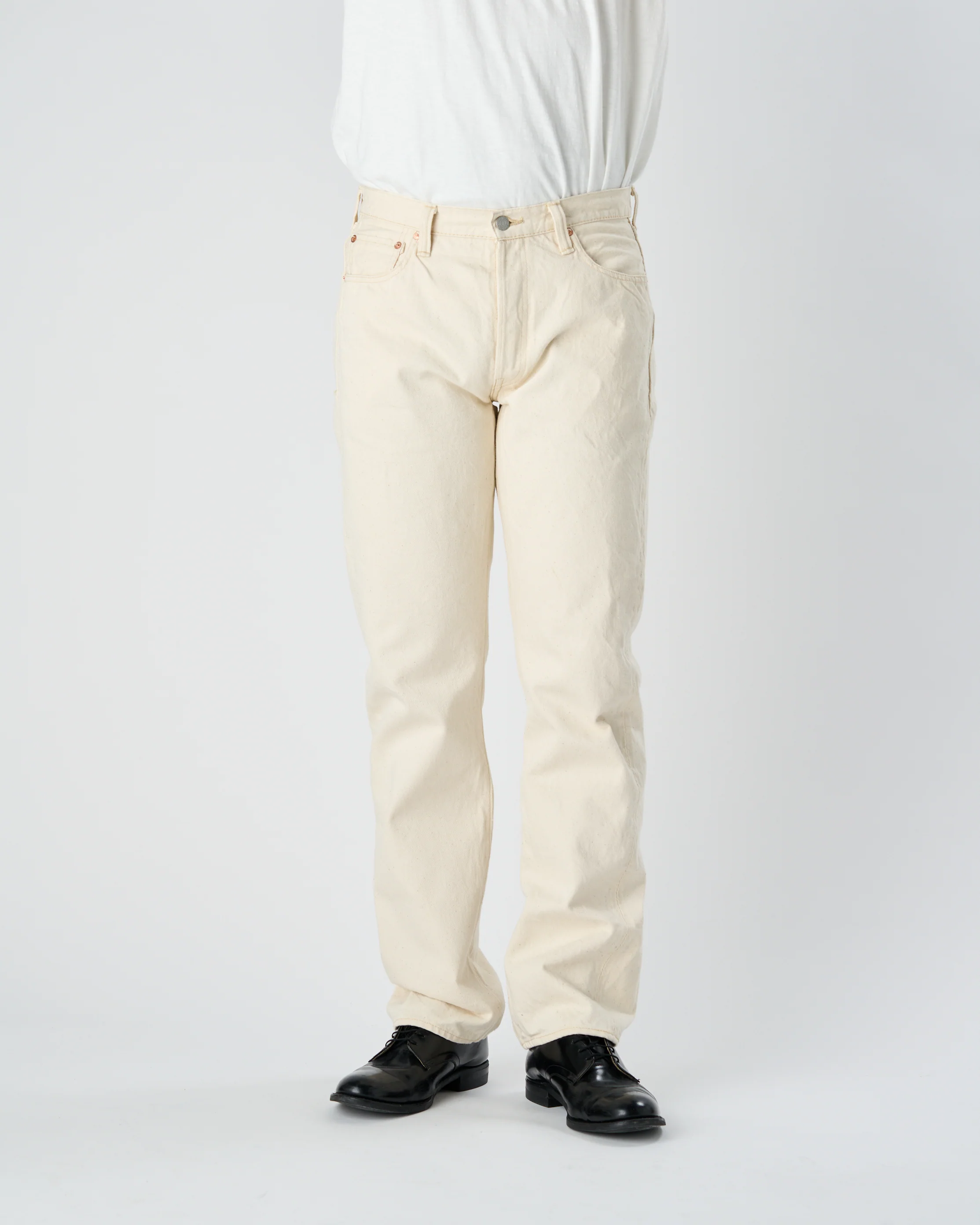 1101EC - Straight Ecru Denim - - Image 8