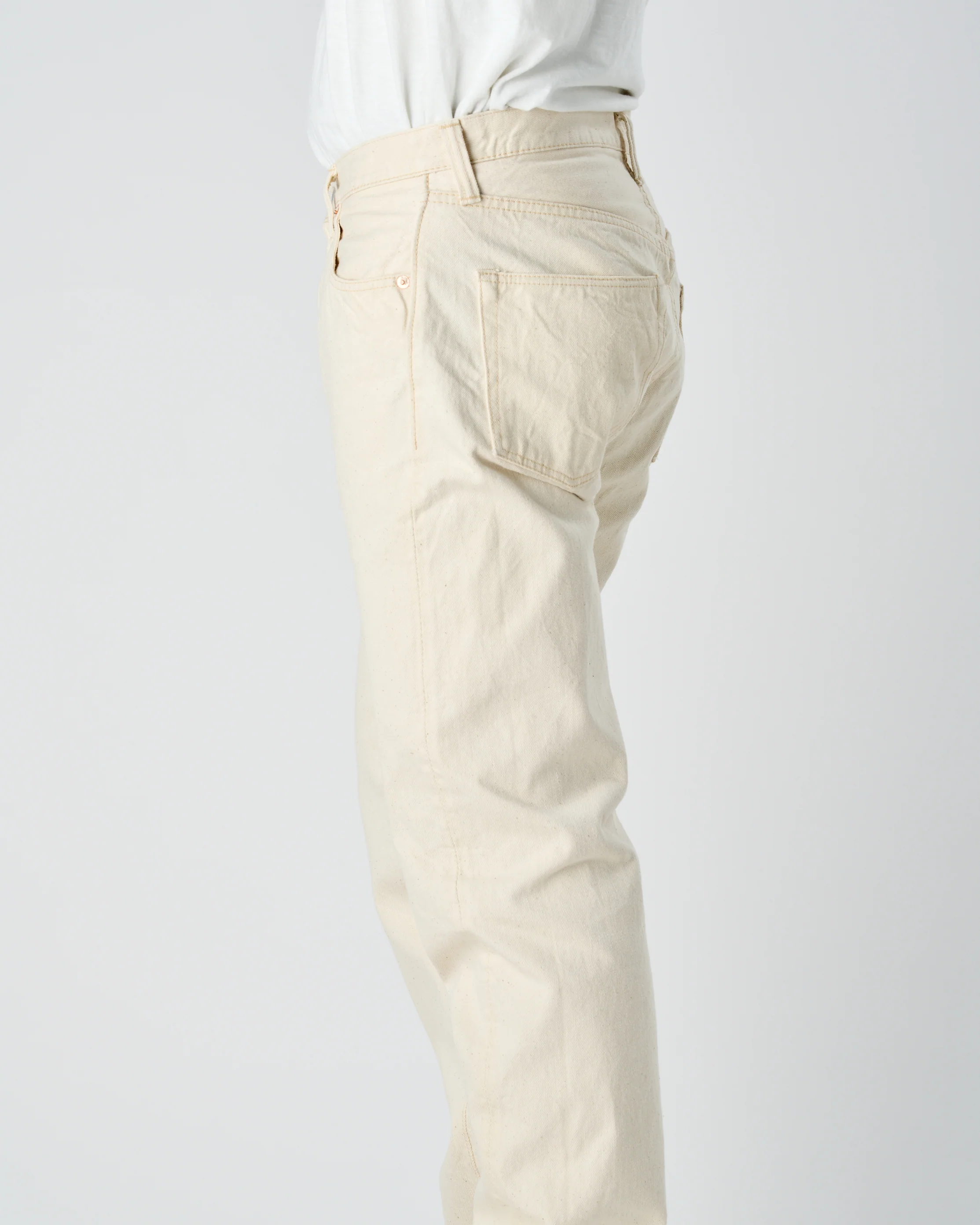 1101EC - Straight Ecru Denim - - Image 9