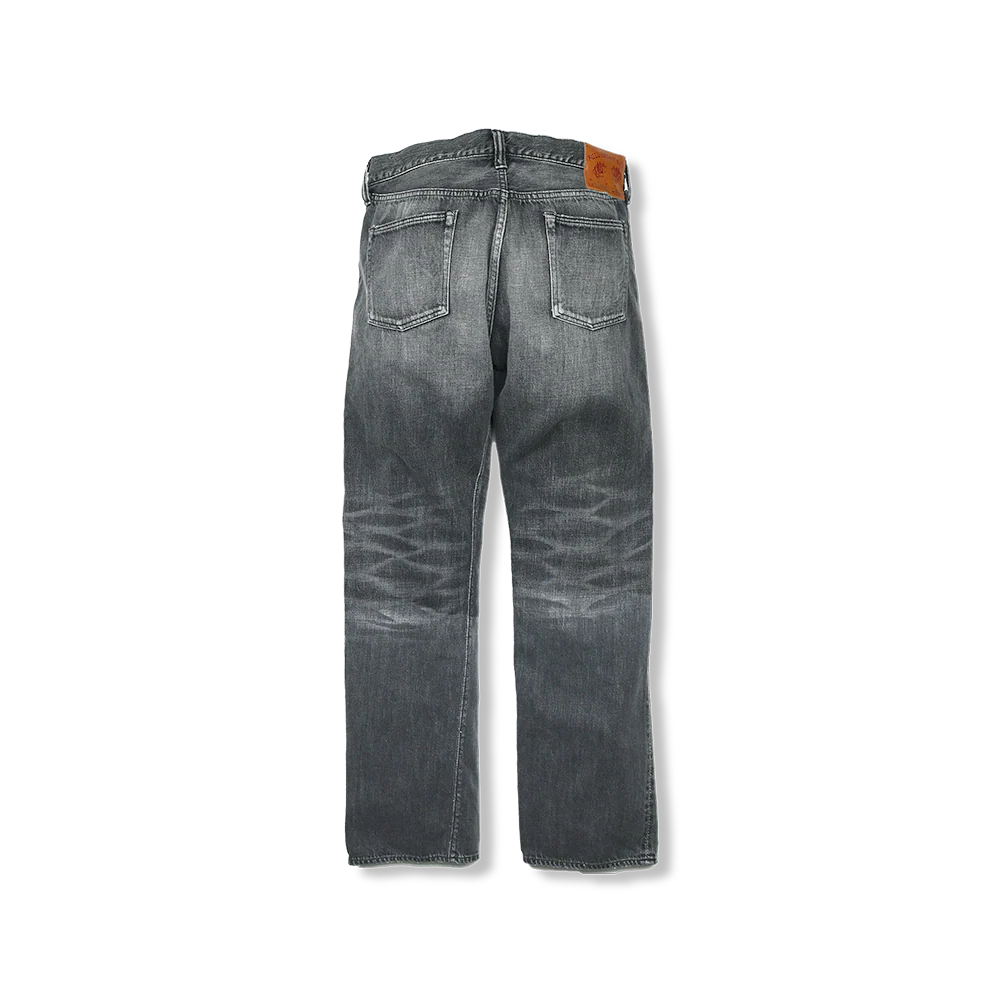 1108BKSSHW Slim Straight Black Selvedge Denim Dartford(Super Smooth) - Image 5
