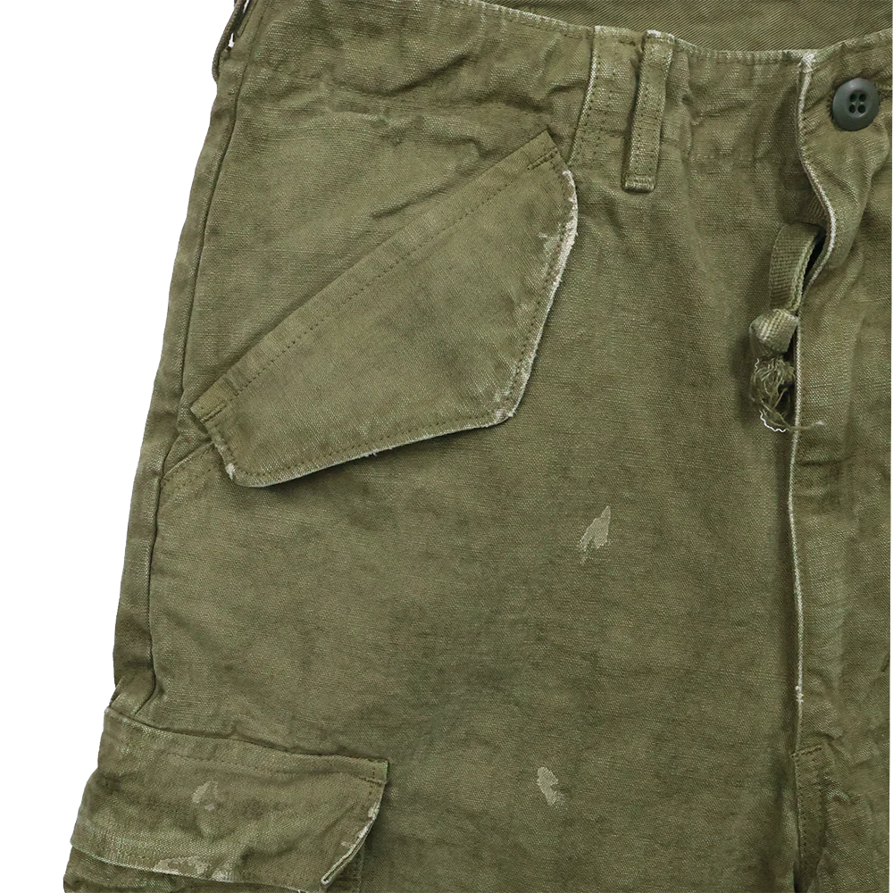 [2026SS] 1144VE Tent Cloth Field Cargo Shorts VE (Vintage Effect) - Image 4