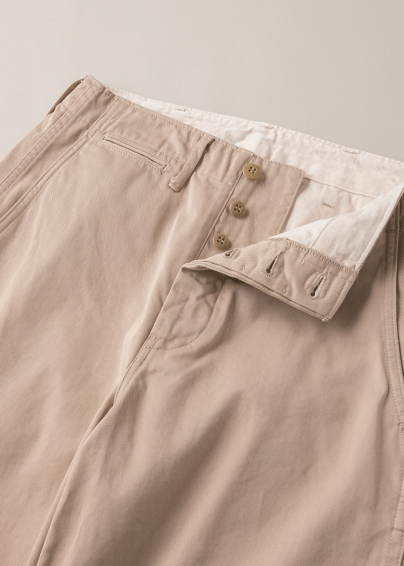 1201-20 - U.S Army Chino 41 Khaki Trousers - - Image 3