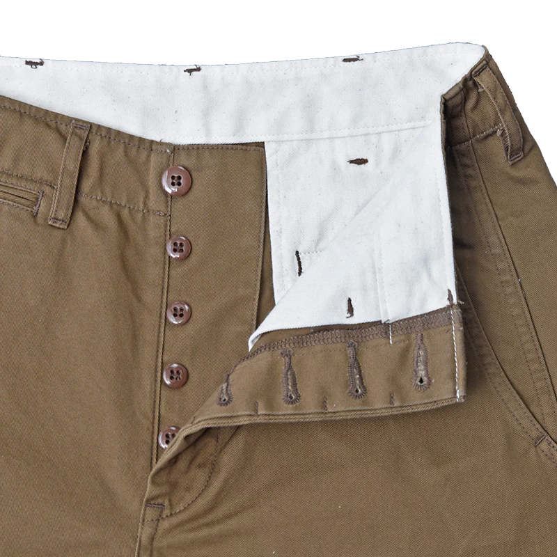 1201-20 - U.S Army Chino 41 Khaki Trousers - - Image 9