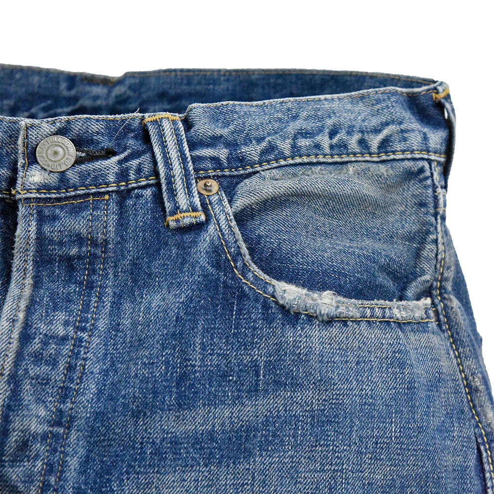 1341-1101 - "Dartford" Straight Denim - - Image 4