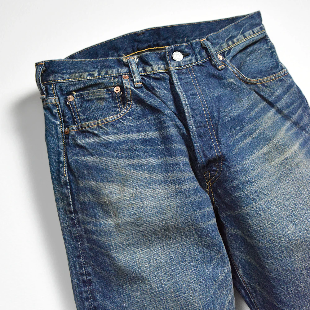 1344-1103 - "More Than Real" Clean Straight Denim - - Image 3