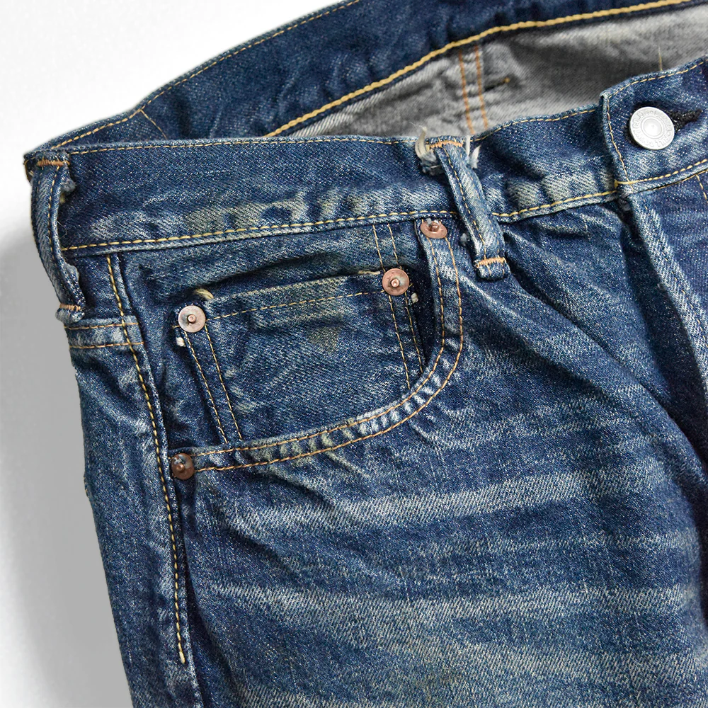 1344-1103 - "More Than Real" Clean Straight Denim - - Image 4