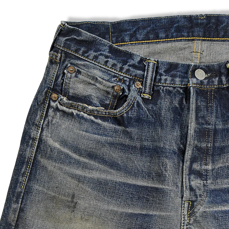 1345-0105 - "Fear of The Dark" Wide Denim - - Image 3