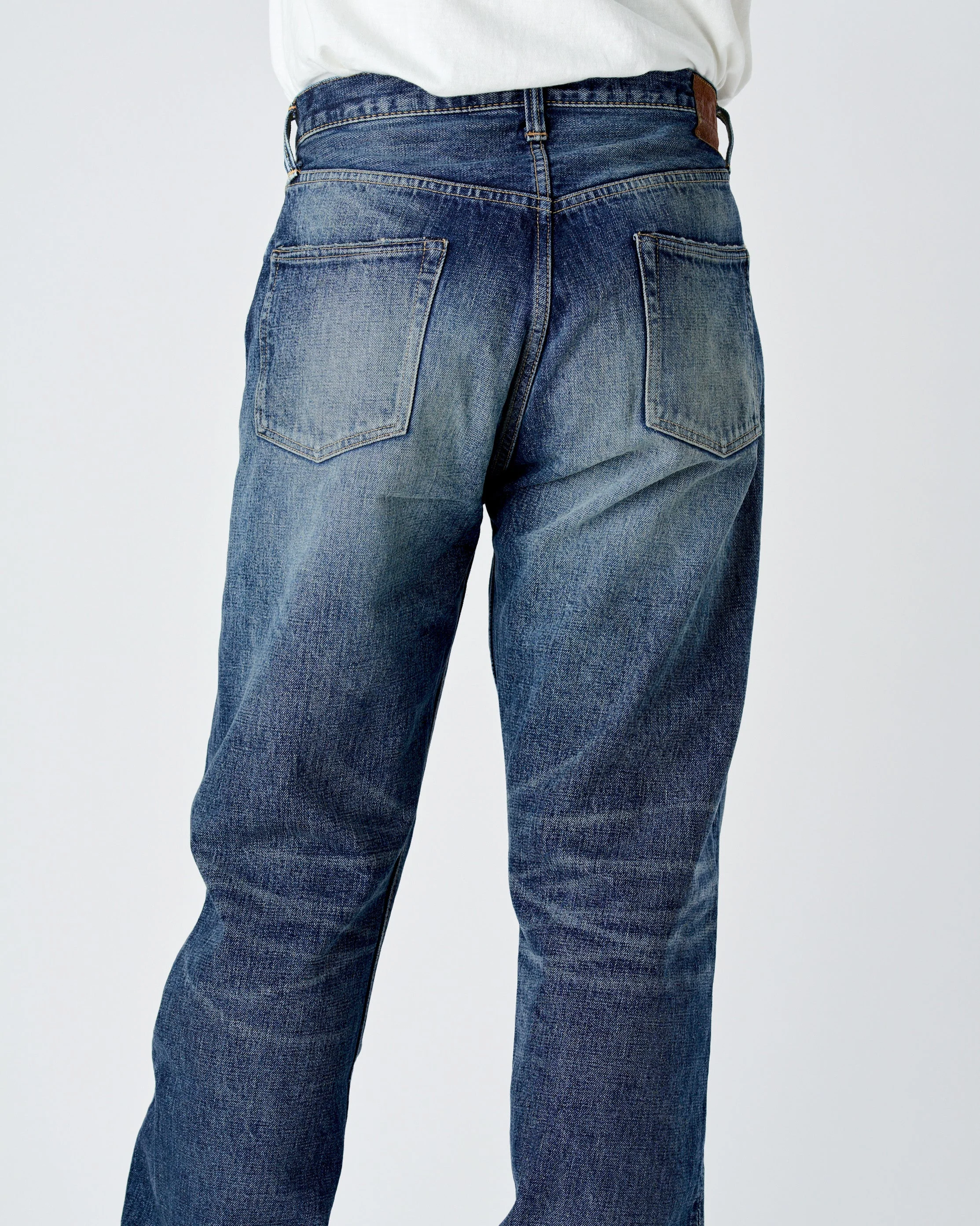 1345-1101 - "Fear of The Dark" Straight Denim - - Image 7