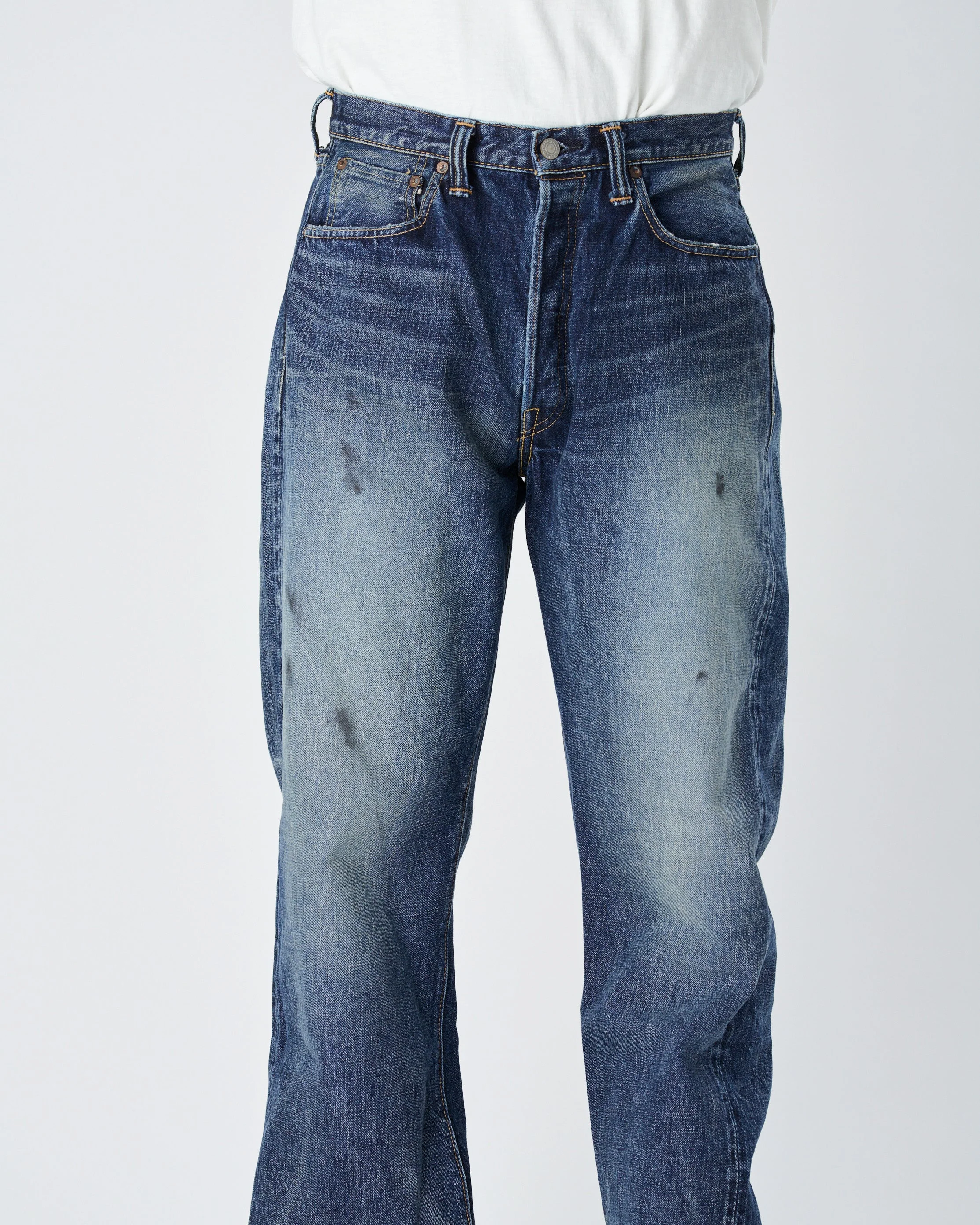 1345-1108 - "Fear of The Dark" Slim Straight Denim - - Image 6