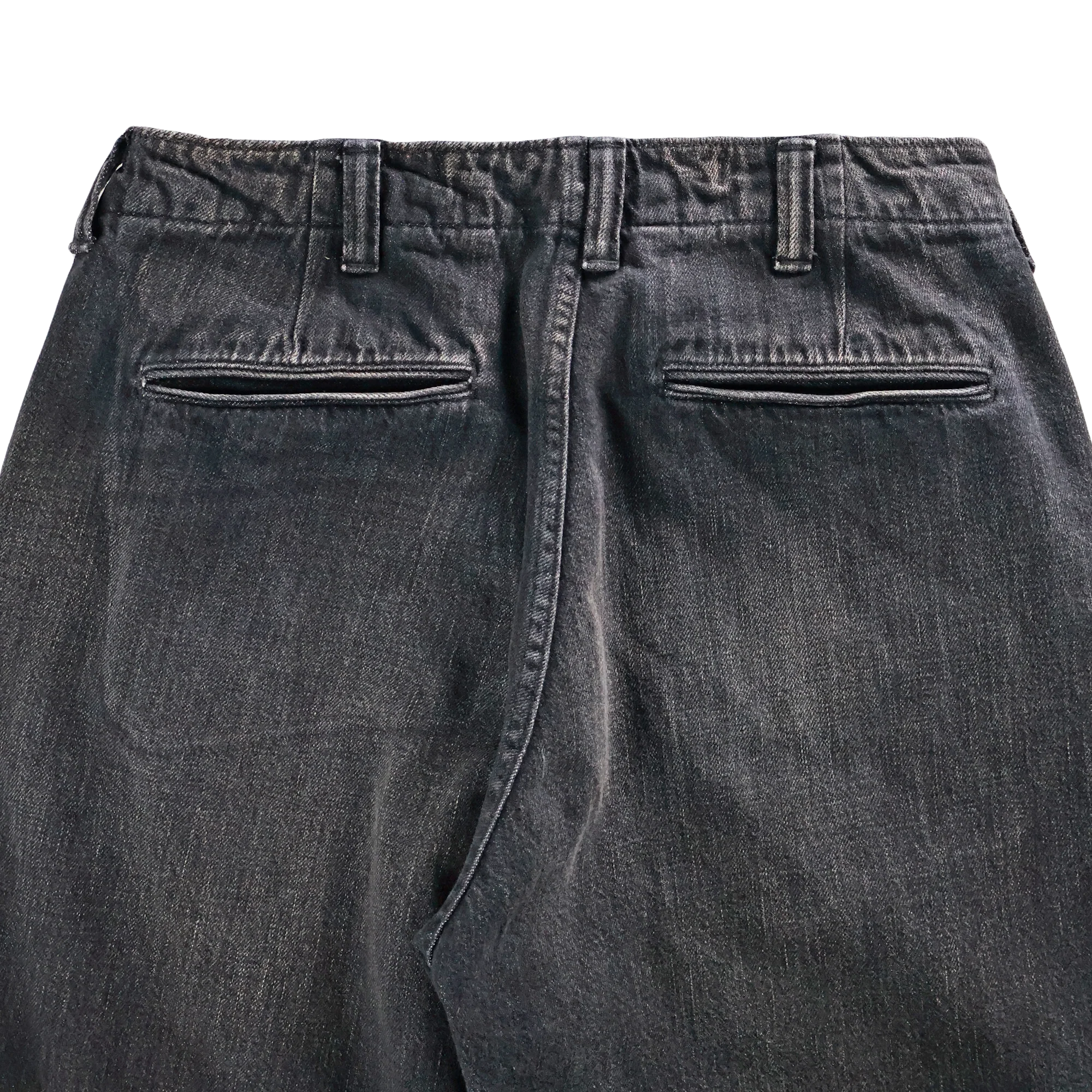 [LIMITED] 1971HW-BIG5 Denim Military trousers (Blue in Green Exclusive) - Image 13
