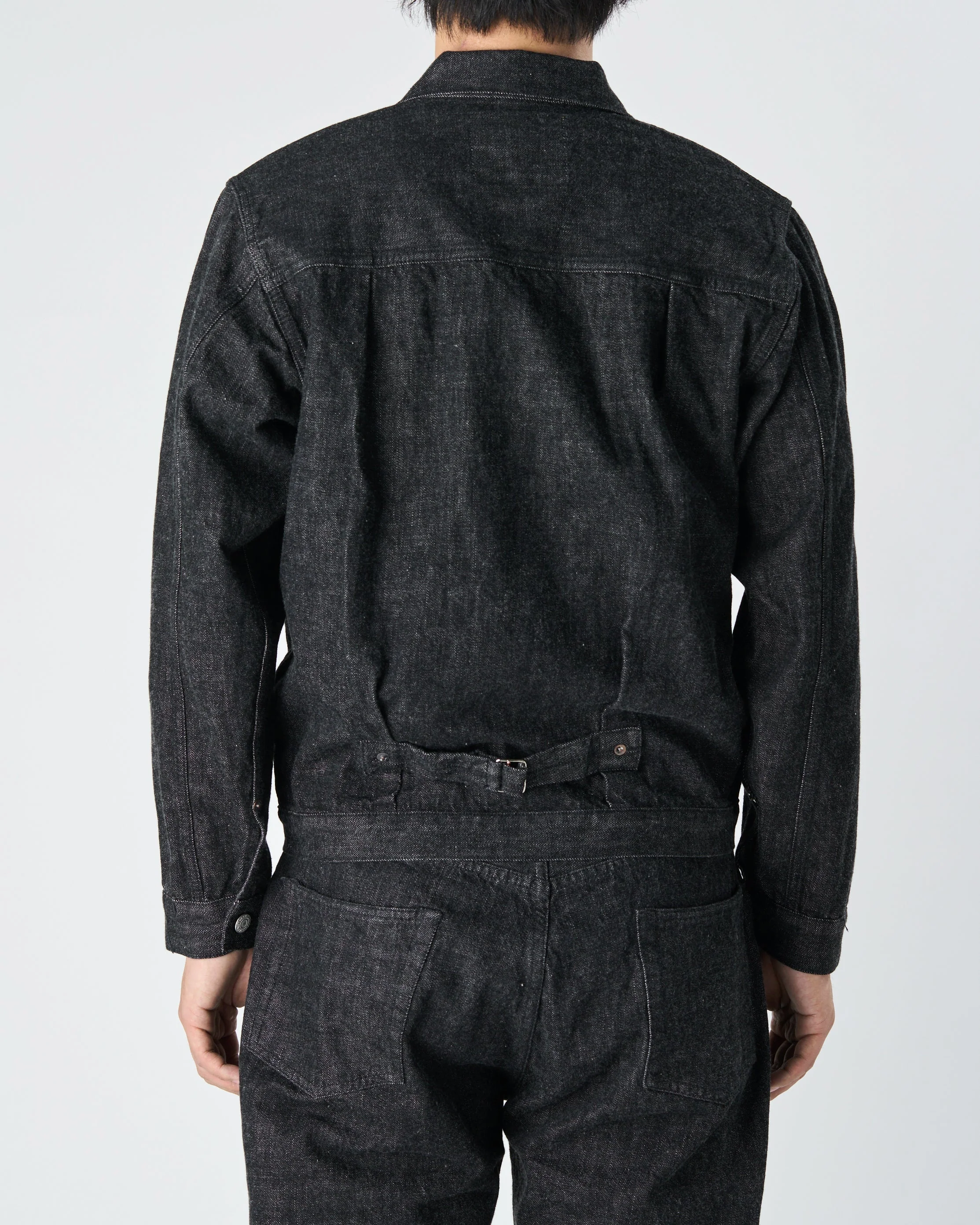 2107BK - Type 1 Black Denim Jacket - - Image 11