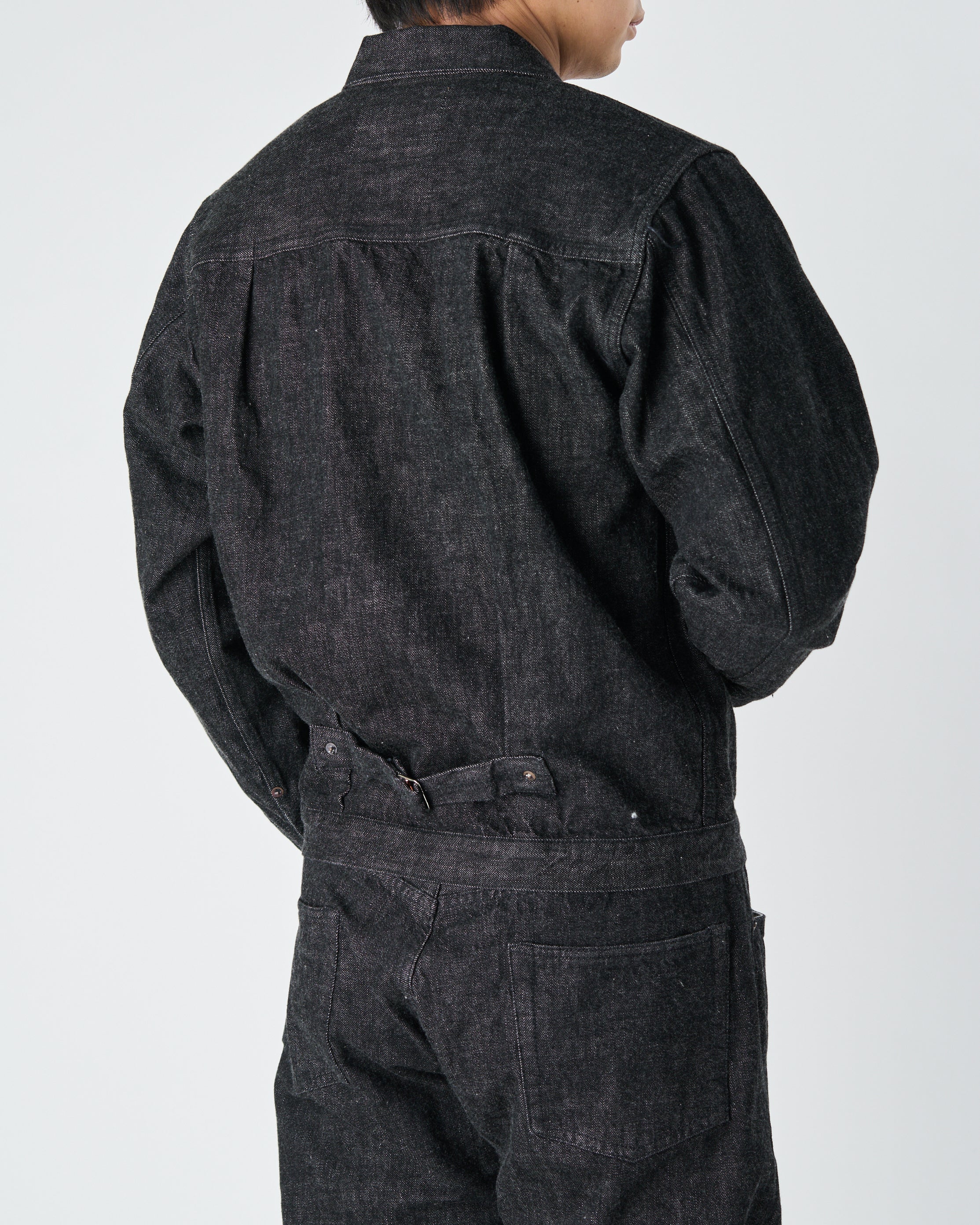 2107BK - Type 1 Black Denim Jacket - - Image 13