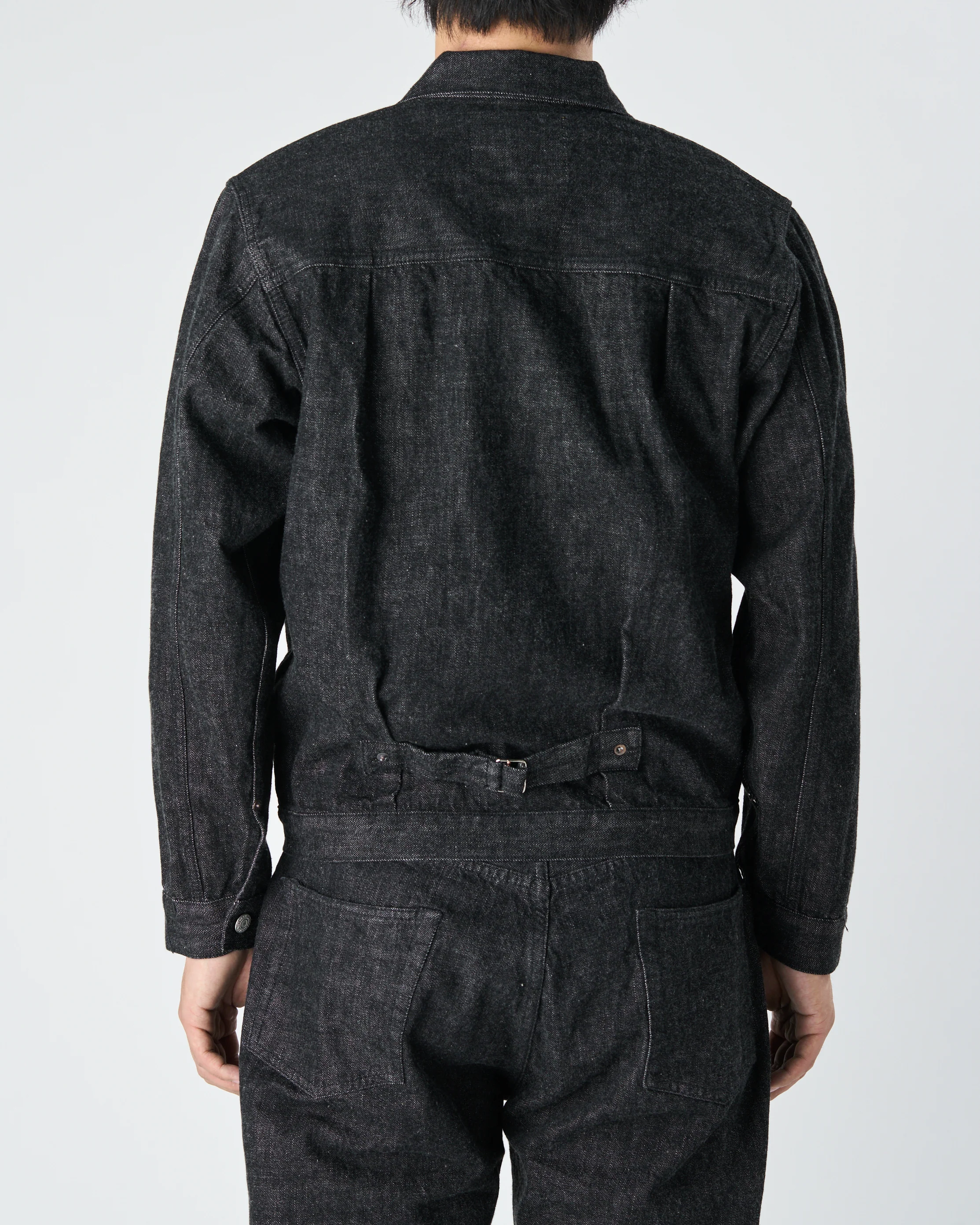 2107BK - Type 1 Black Denim Jacket - - Image 14