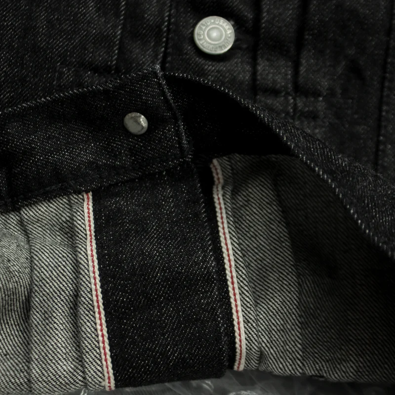 2107BK - Type 1 Black Denim Jacket - - Image 7