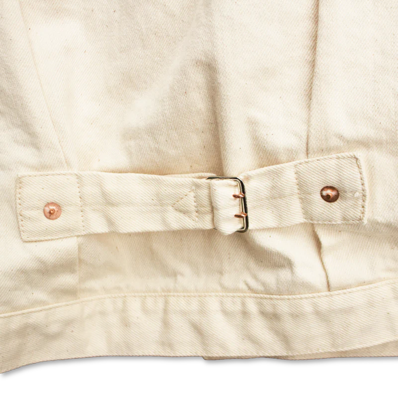 2107EC - Type 1 Ecru Denim Jacket - - Image 7