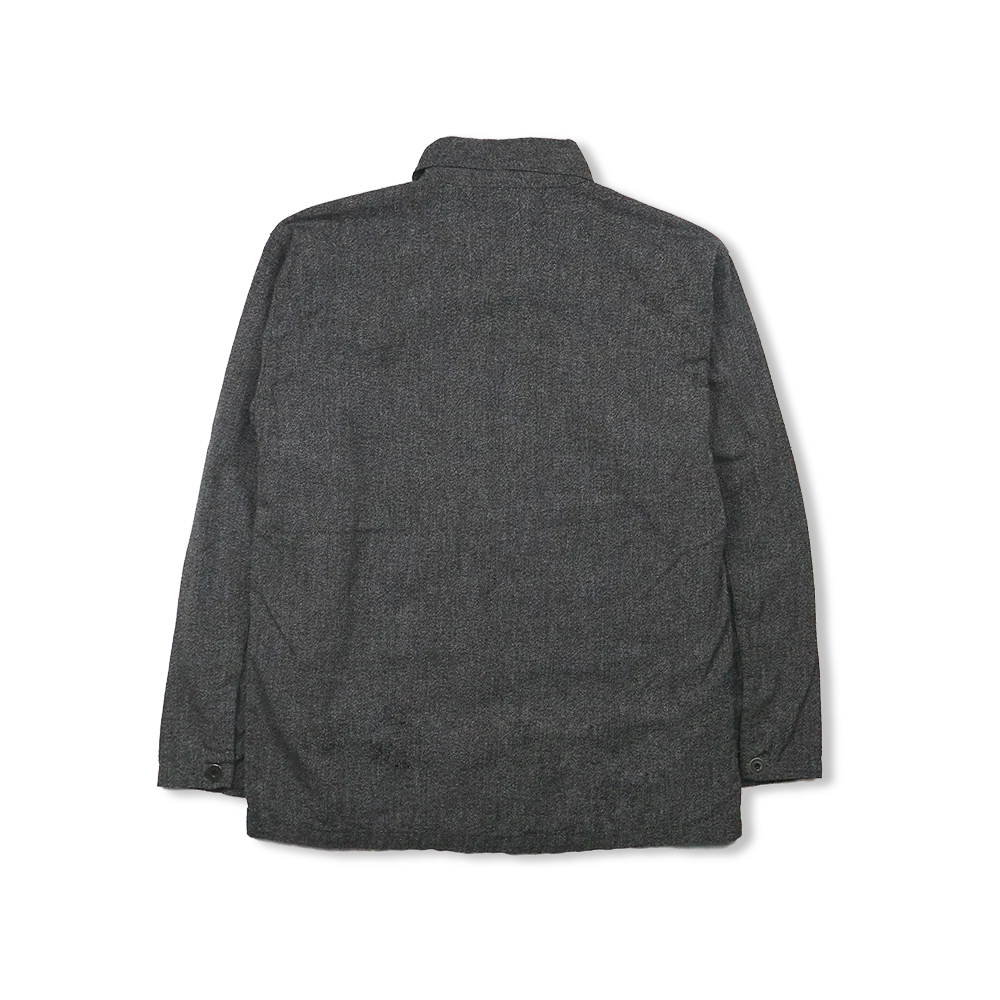 [2026SS] 4097-2 US Army Pullover Black Covert Chambray Shirt - Image 2