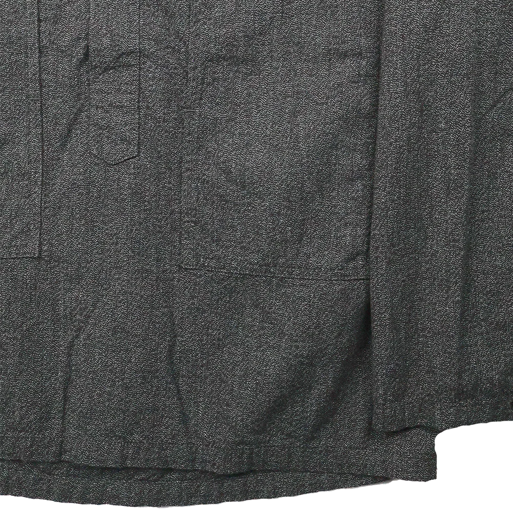 [2026SS] 4097-2 US Army Pullover Black Covert Chambray Shirt - Image 4