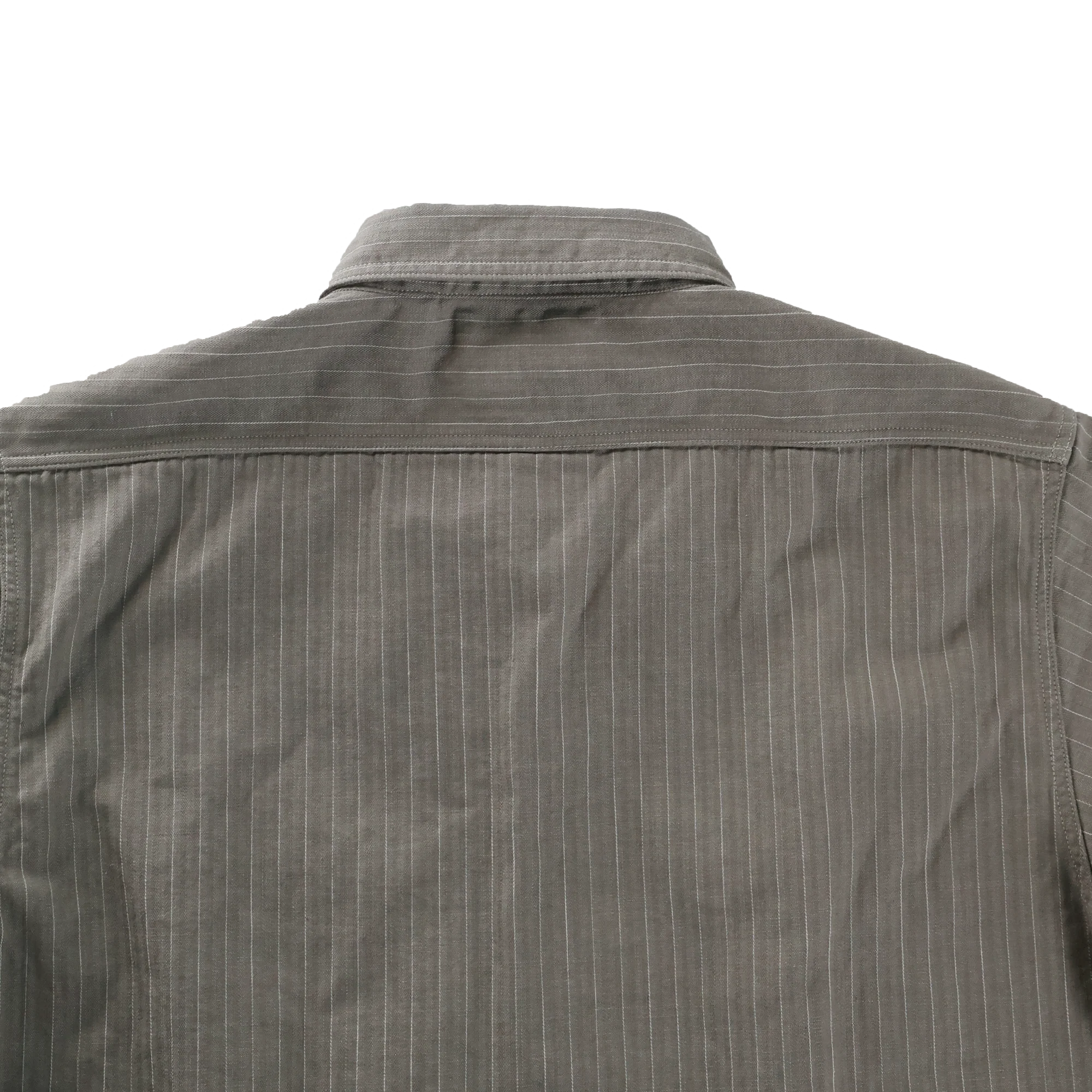 [2026AW] 4810G Herringbone Pencil Stripe Work Shirt - Image 5