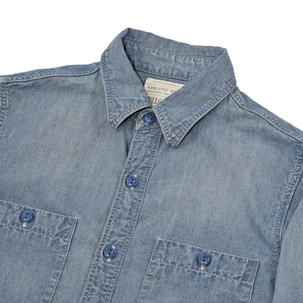 4810HW-3 - Chambray Shirt “Fade” - - Image 3