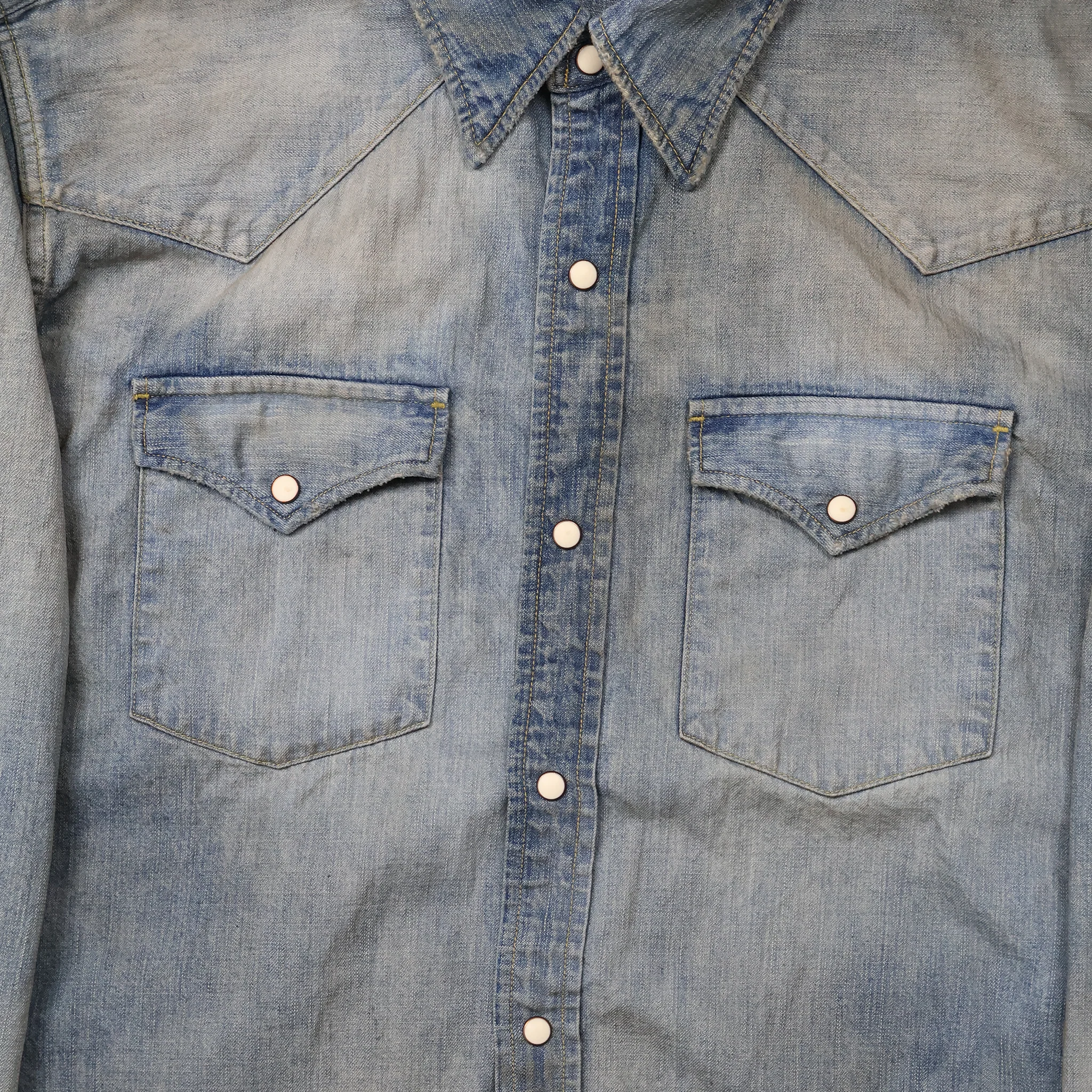 4894HW-25 Denim Western Shirt HW “Looks That Kill” - Image 3
