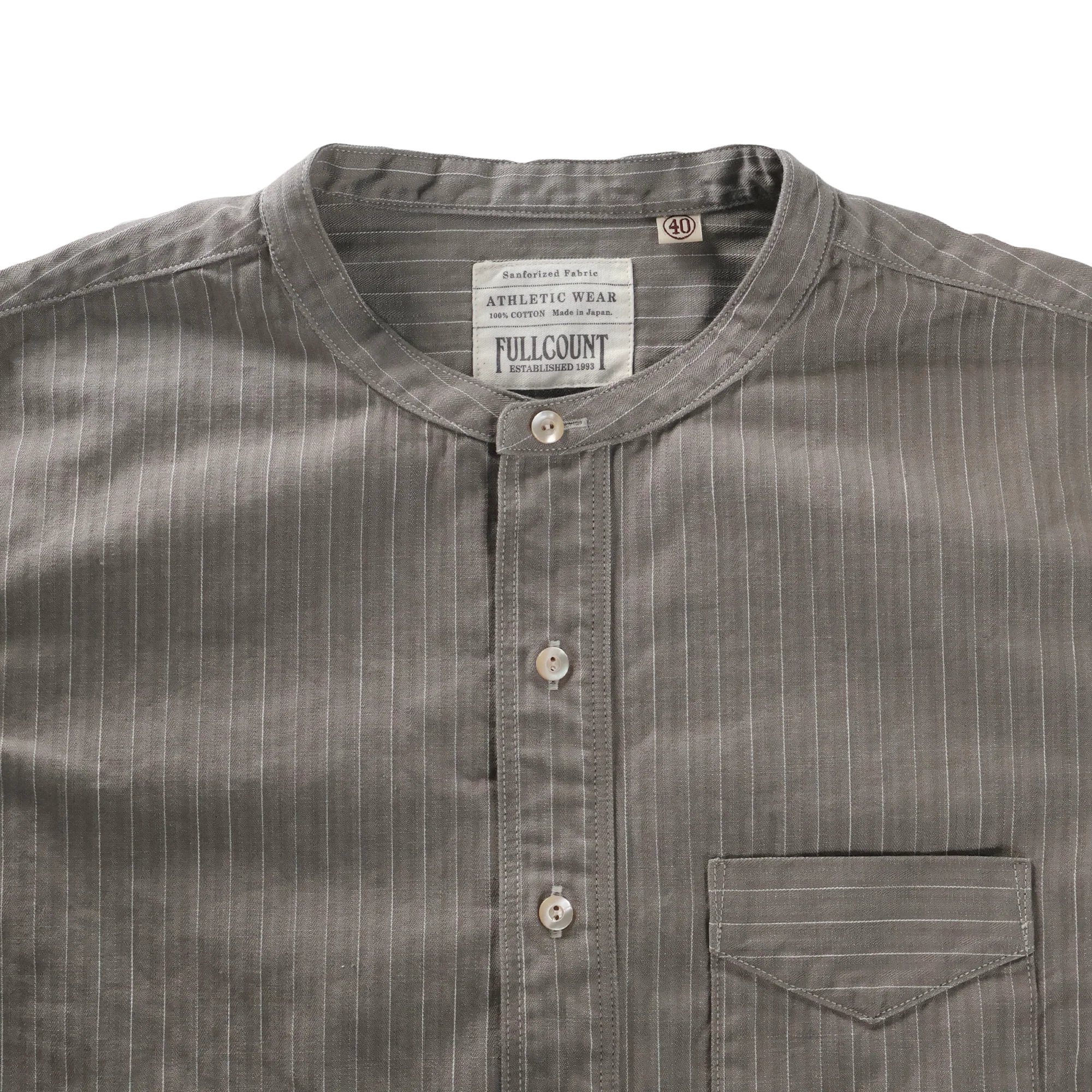 [2026AW] 4900G Herringbone Pencil Stripe Farmers Shirt - Image 3