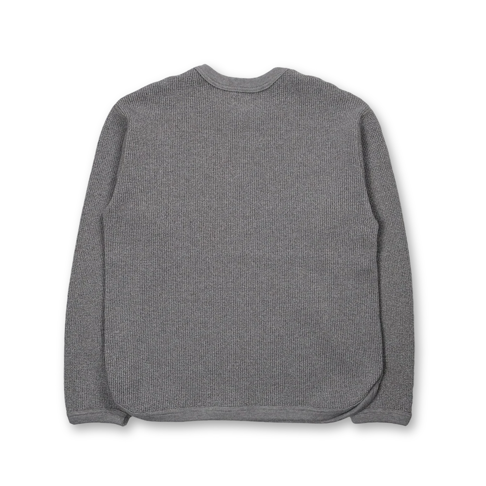 5964-24 - Twisted Heather Waffle L/S T-shirt - - Image 6