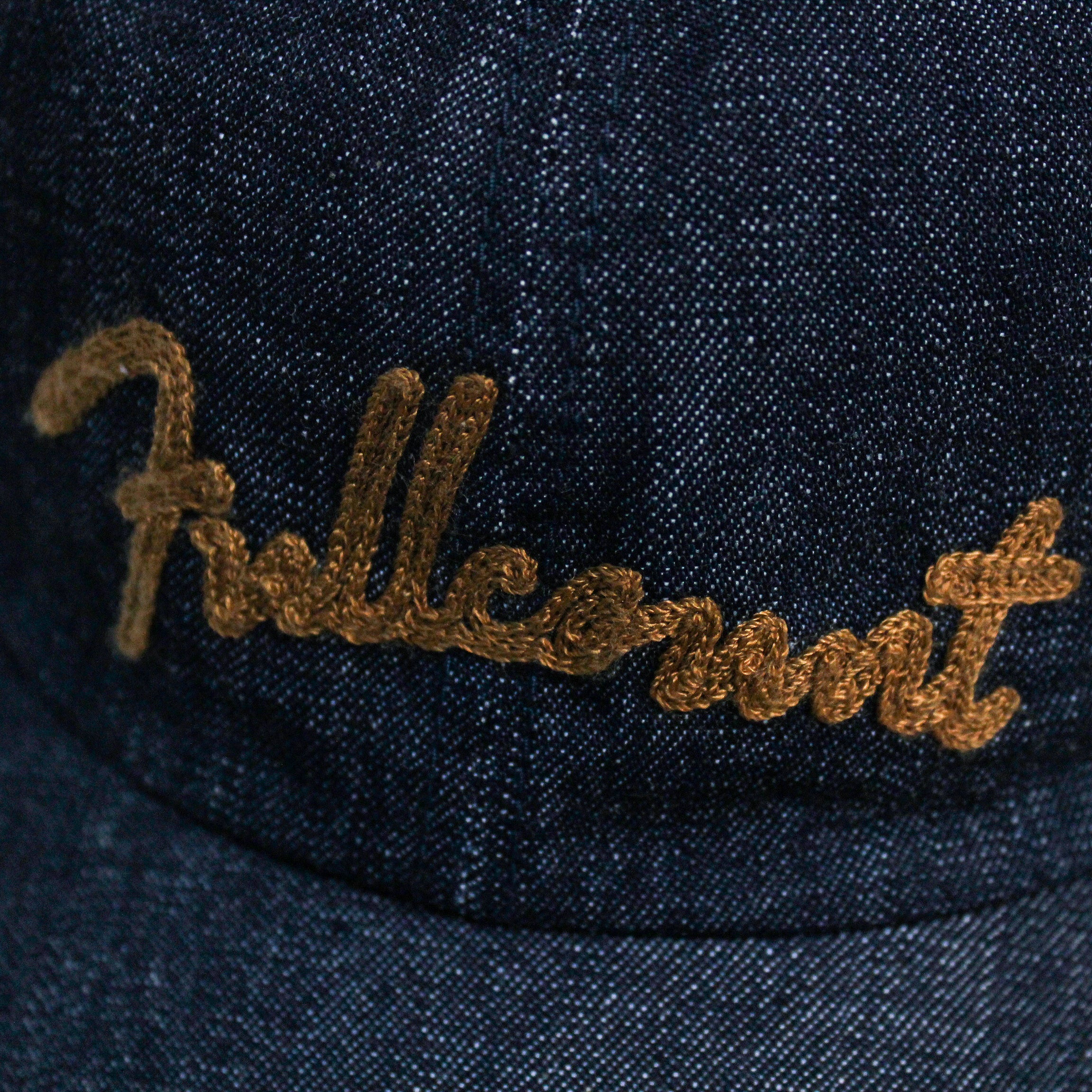 6007 - Chain Embroidery Denim Cap - - Image 4
