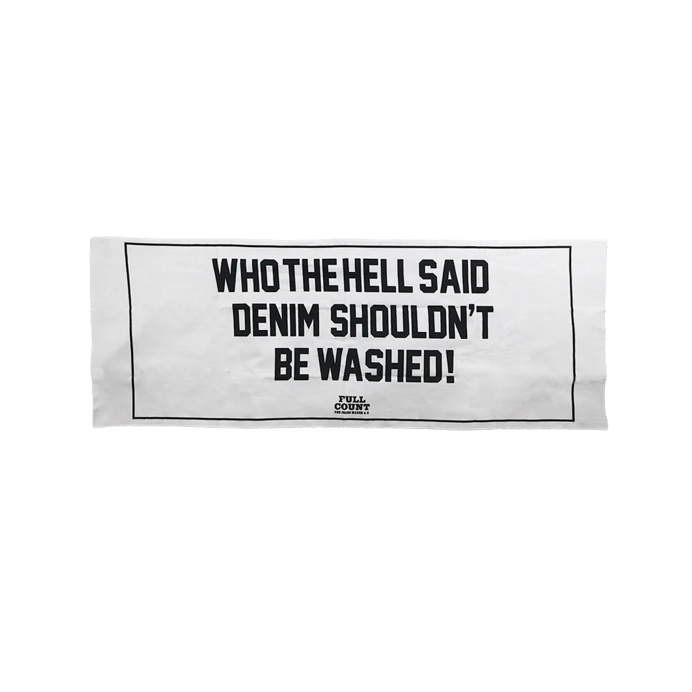 [2026SS] 6033 WHO THE HELL SAID DENIM SHULDN’T BE WASHED! 　Tenugui - Image 3