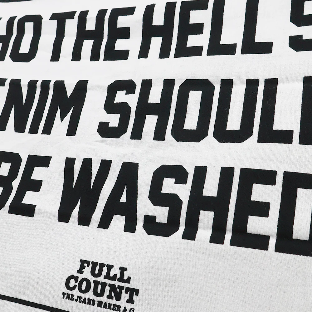 [2026SS] 6033 WHO THE HELL SAID DENIM SHULDN’T BE WASHED! 　Tenugui - Image 4