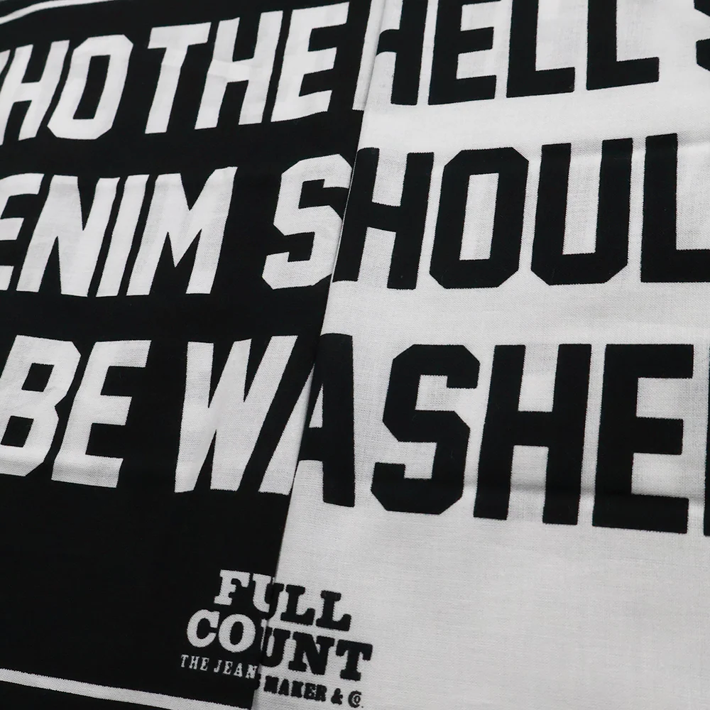 [2026SS] 6033 WHO THE HELL SAID DENIM SHULDN’T BE WASHED! 　Tenugui - Image 5
