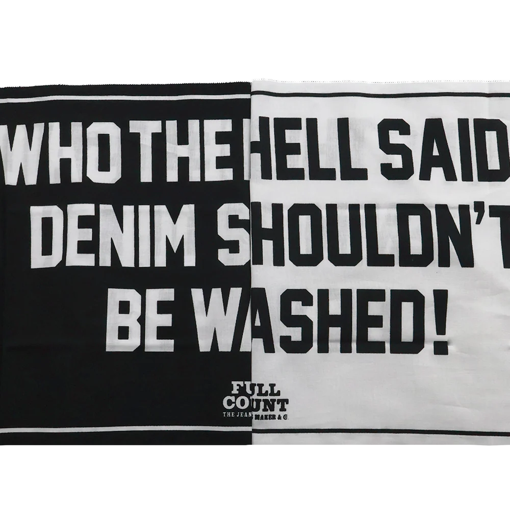 [2026SS] 6033 WHO THE HELL SAID DENIM SHULDN’T BE WASHED! 　Tenugui - Image 6