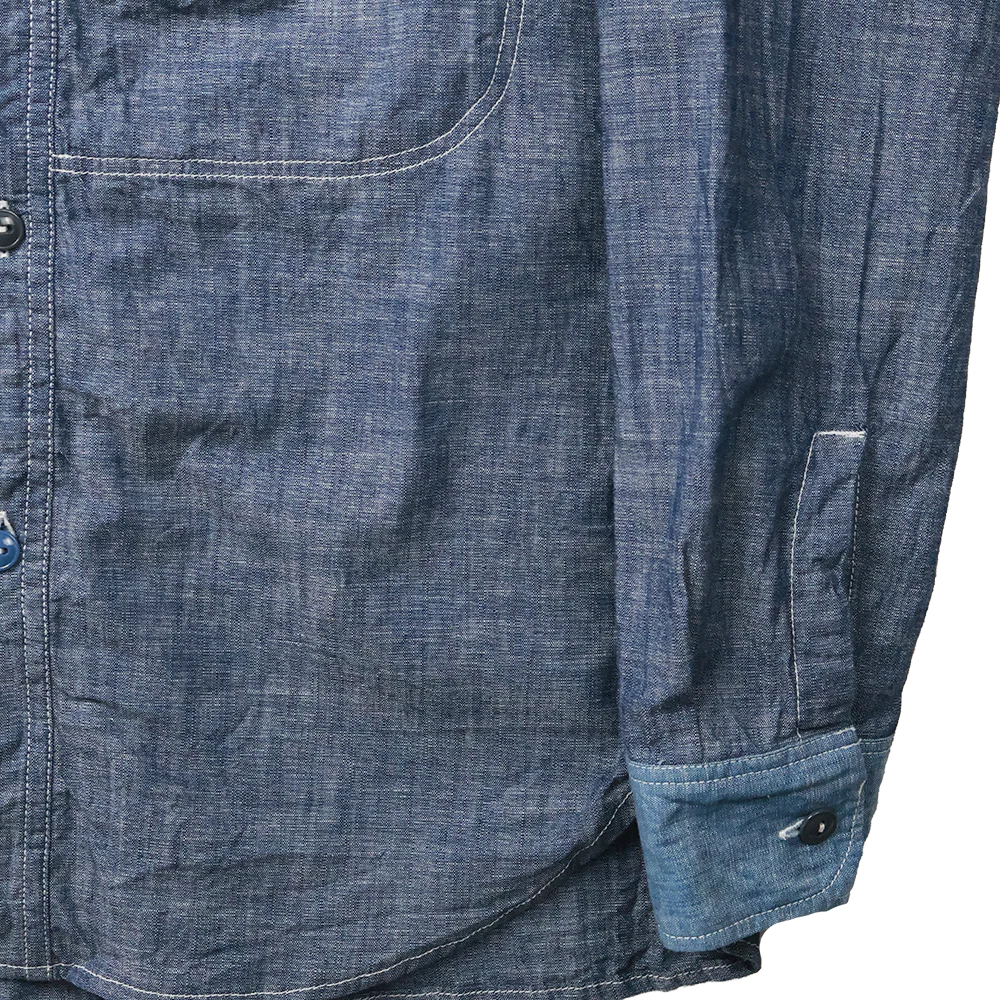 [2026SS] Fu15-Sh-101 Watteau Gathered Ventilated Pocket Shirt - Image 12