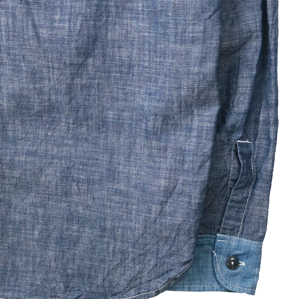 [2026SS] Fu15-Sh-101 Watteau Gathered Ventilated Pocket Shirt - Image 13