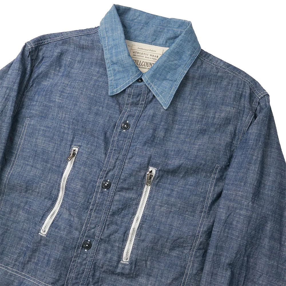 [2026SS] Fu15-Sh-101 Watteau Gathered Ventilated Pocket Shirt - Image 9