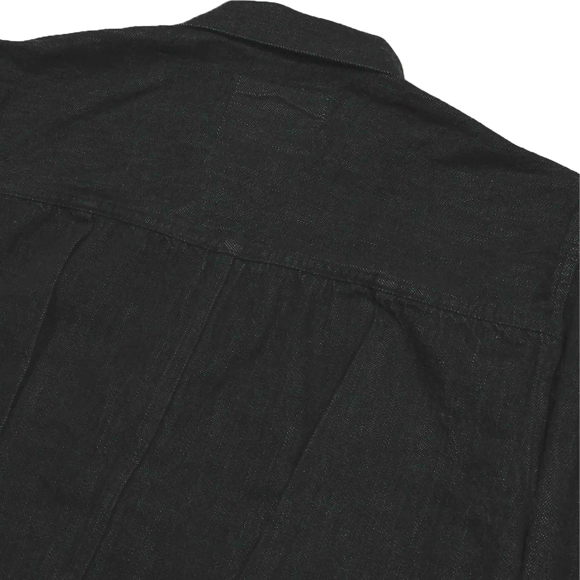 S2107BKSS-BIG - WW2 Type 1 Black Denim Jacket (Super Smooth) Limited Item - Image 7